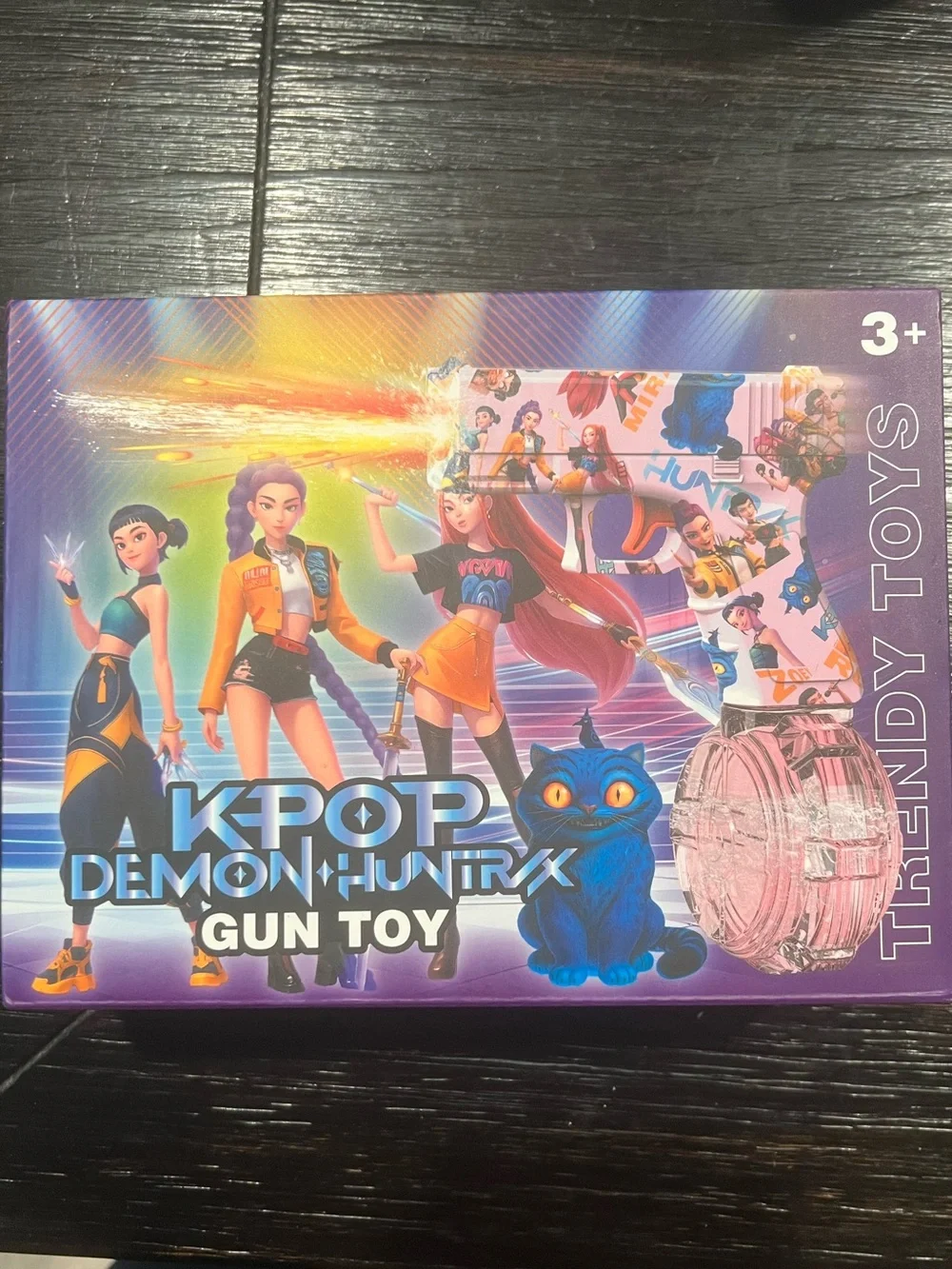 KPOP Demon Huntrx Blue & Purple Kids Toy Gun - Trendy Toys